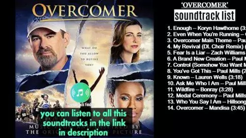 Overcomer movie Soundtrack Track List