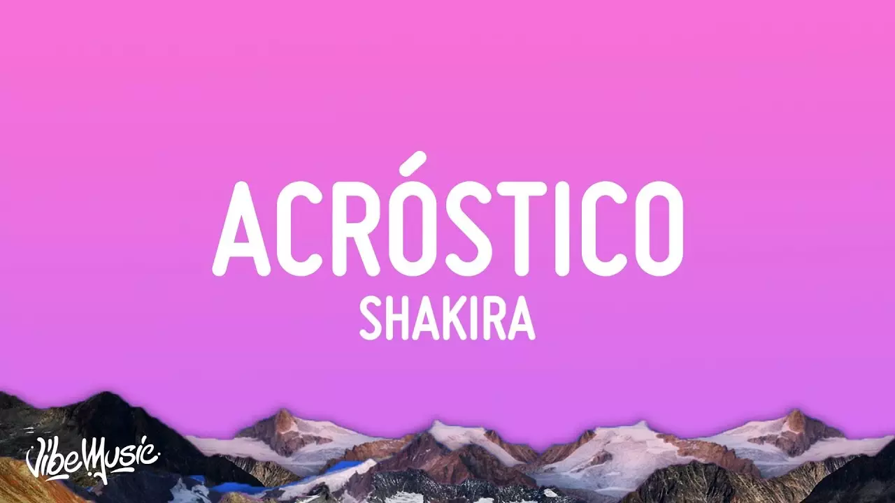 Shakira - AcróStico