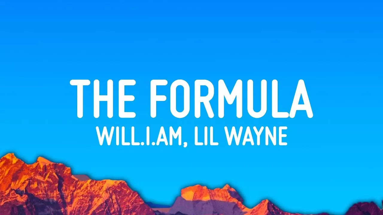 will.i.am - The Formula