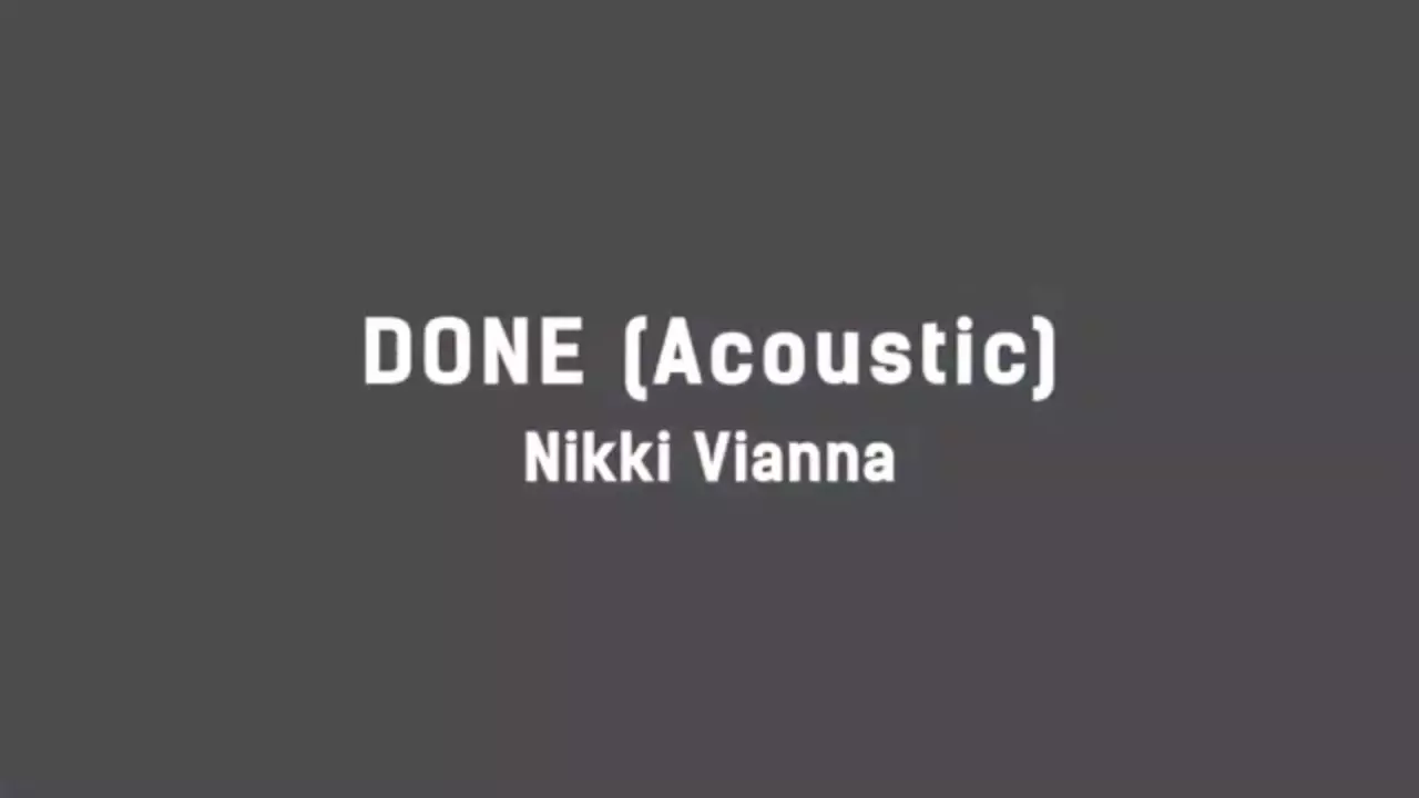 Nikki Vianna - Done